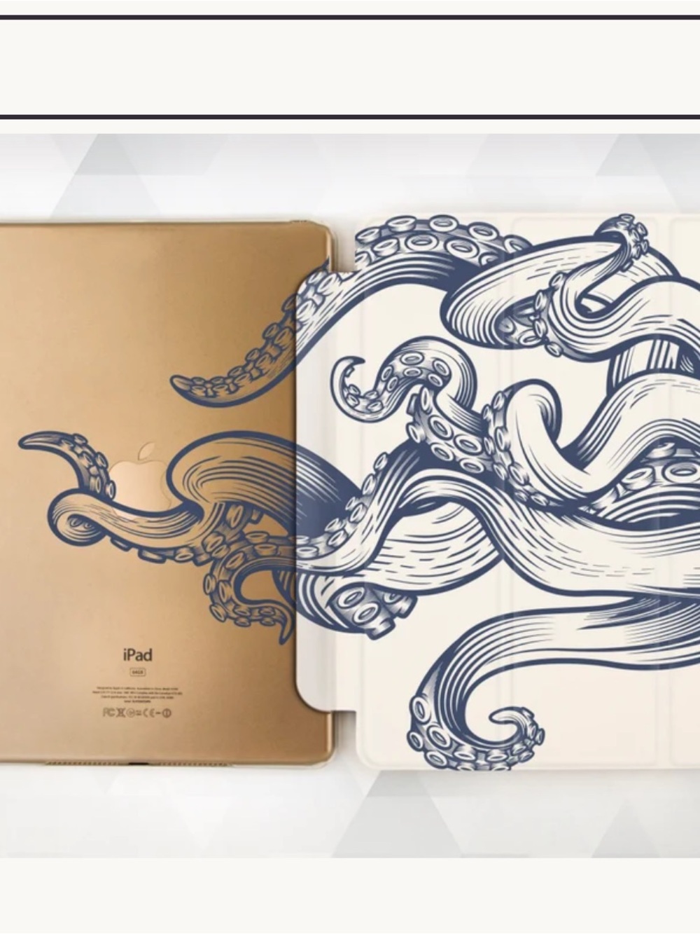 Octopus iPad case 7th Generation